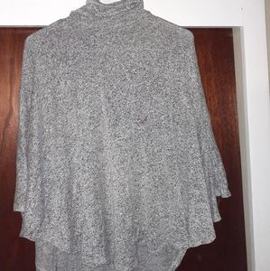 Gray Poncho